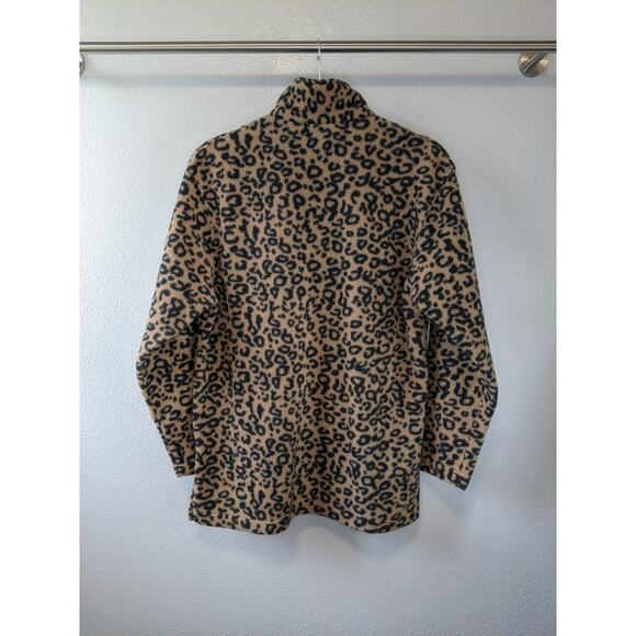 Lavon Leopard Print Fleece Women's Small - Picture 1 of 4
